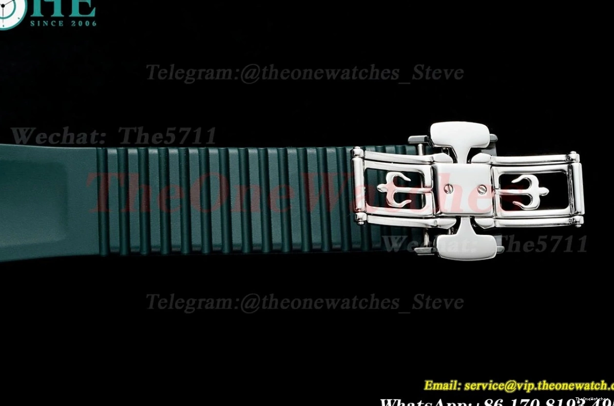 5711 AMGF RU MY9015 Green Nautilus AET Cer Dial 40mm Textured 0409